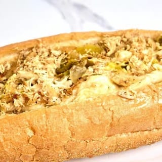 Lemon Pepper Chicken Cheesesteak