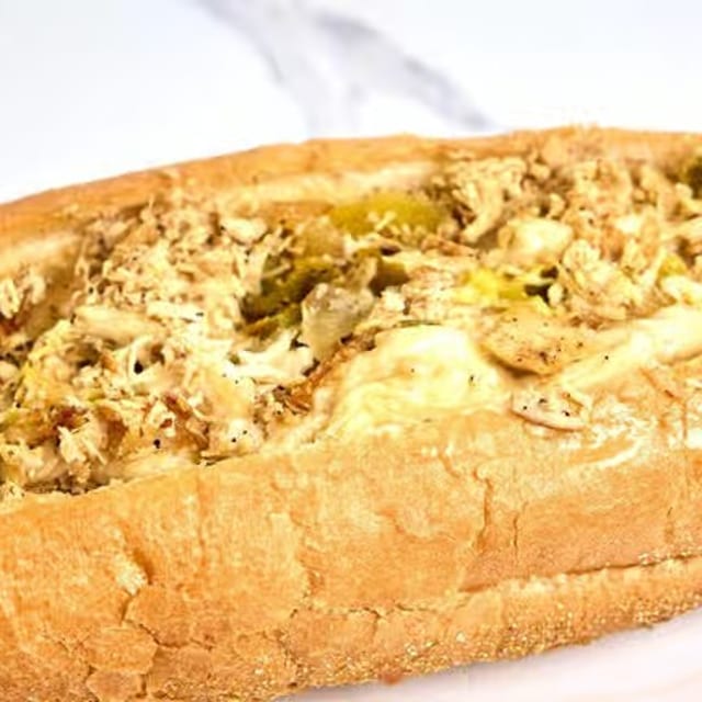 Lemon Pepper Chicken Cheesesteak.