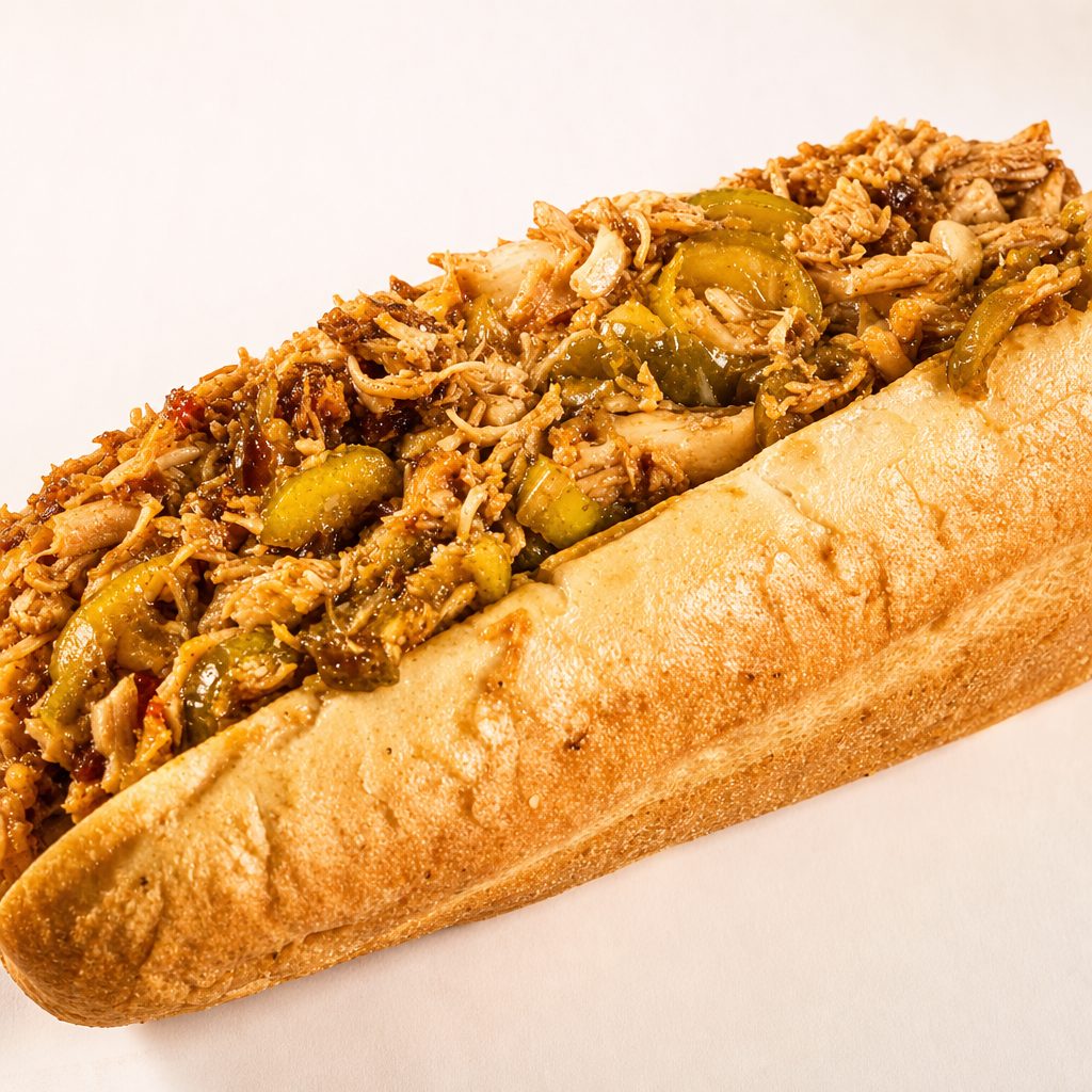 Honey Garlic Chicken Cheesesteak.